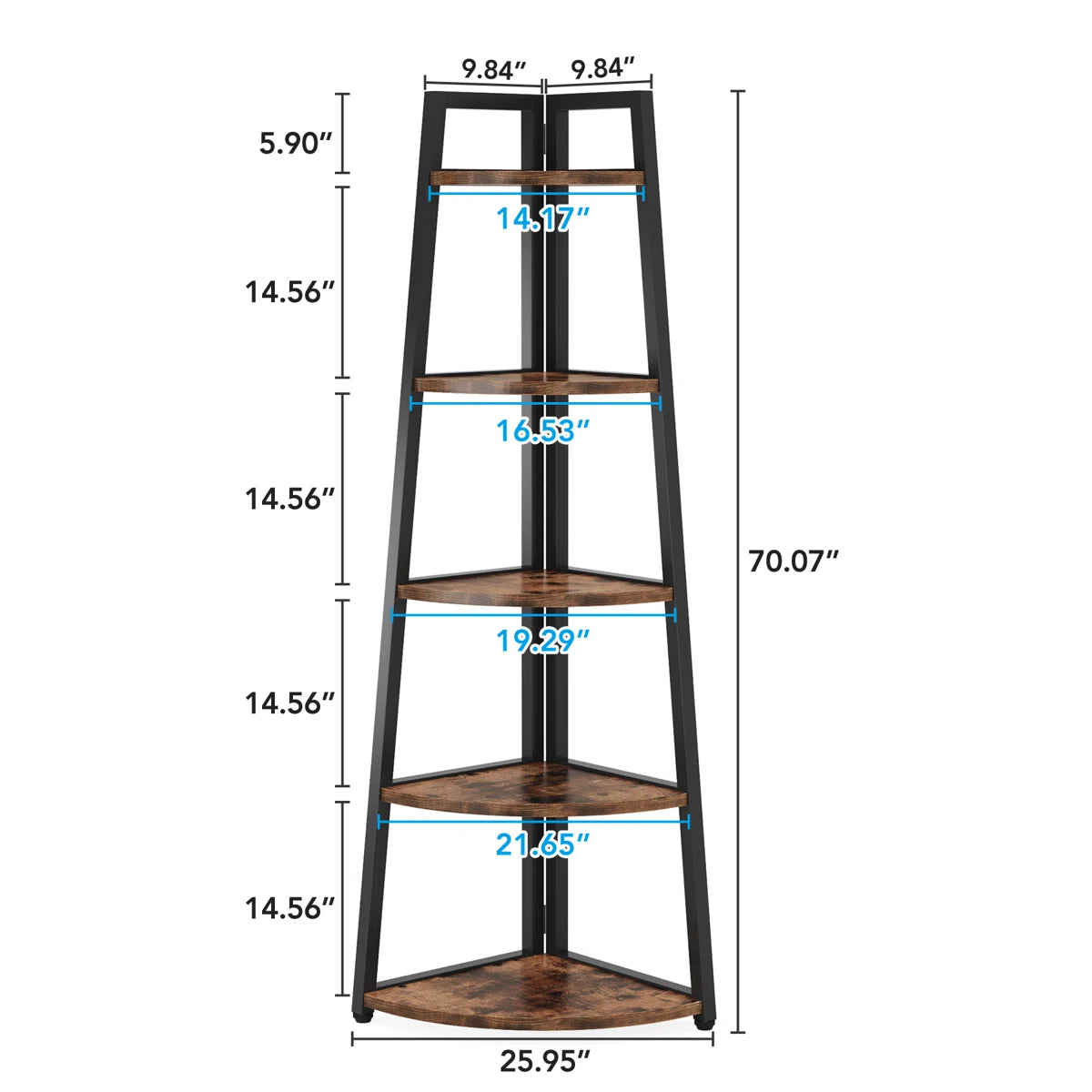 Berks Corner Bookcase