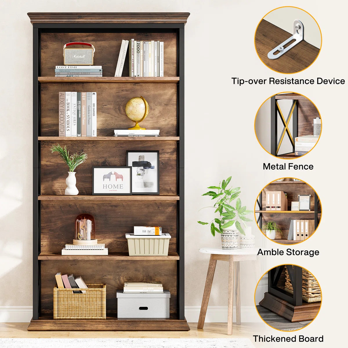 Jaquon Bookcase