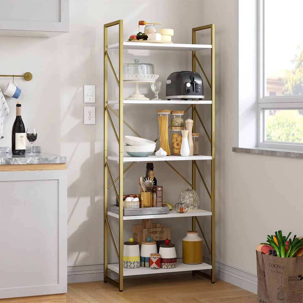 Modern 5 Tiers Bookshelf