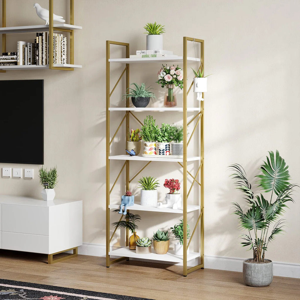 Modern 5 Tiers Bookshelf