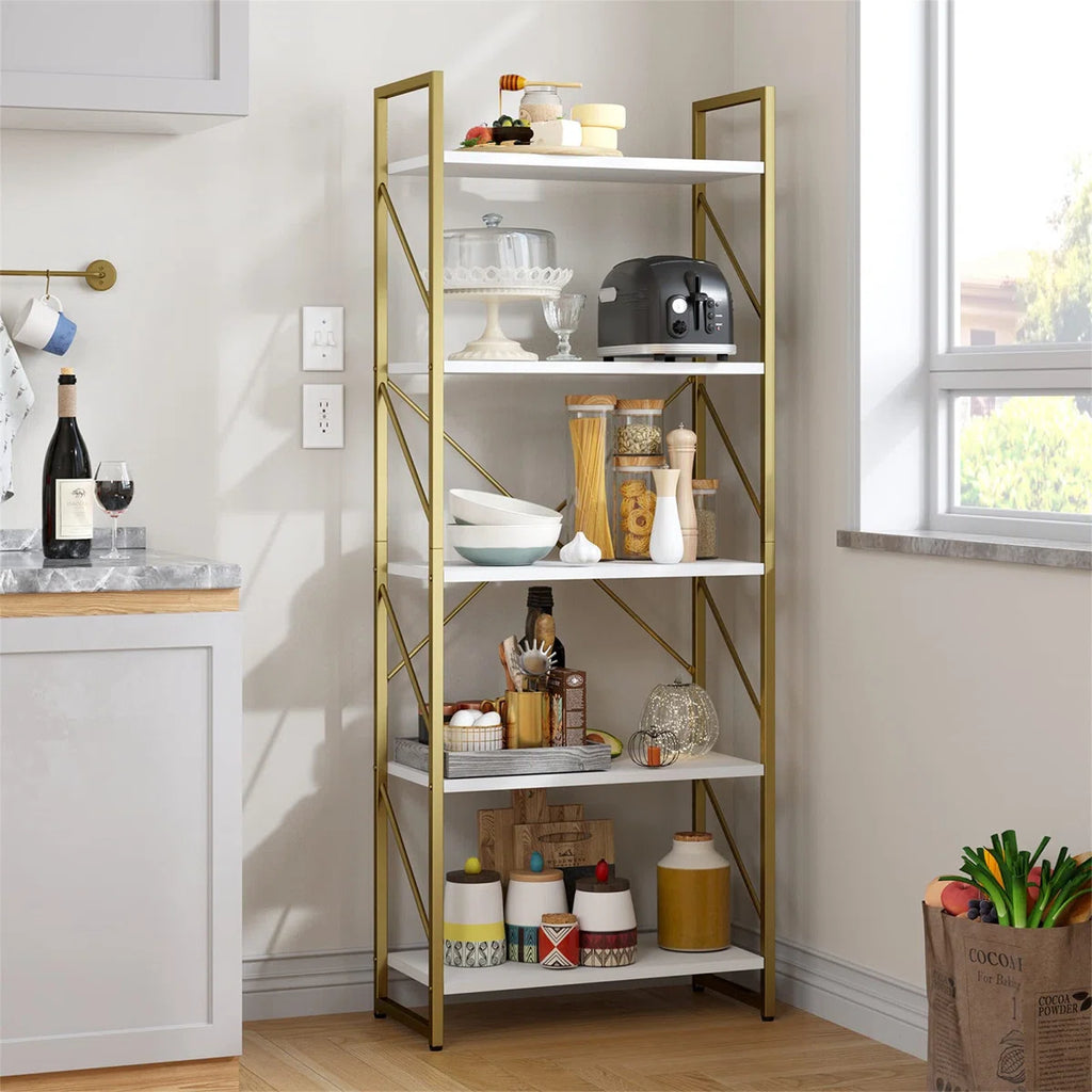 Modern 5 Tiers Bookshelf